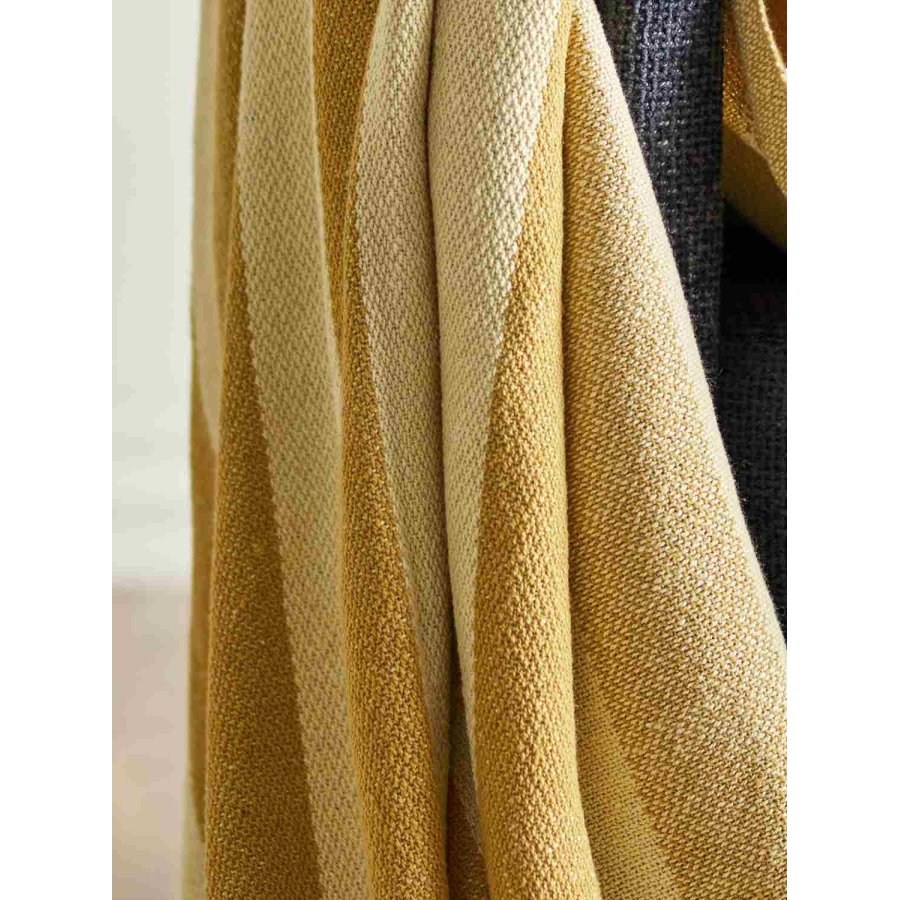 Bloomingville Frello Decke 130x160 cm, Gelb