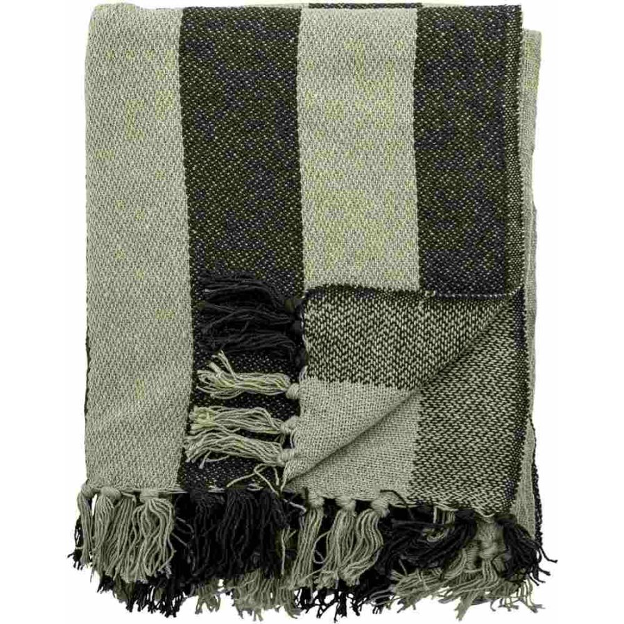 Bloomingville Frello Decke 130x160 cm, Gr�n