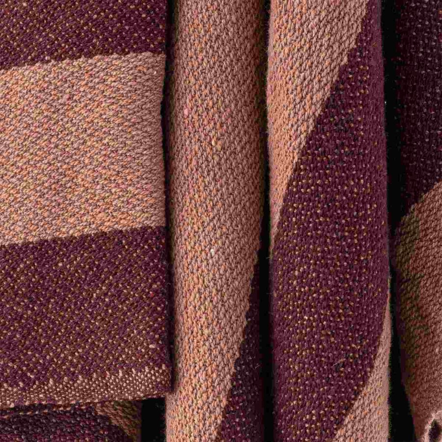 Bloomingville Frello Decke 130x160 cm, Rot