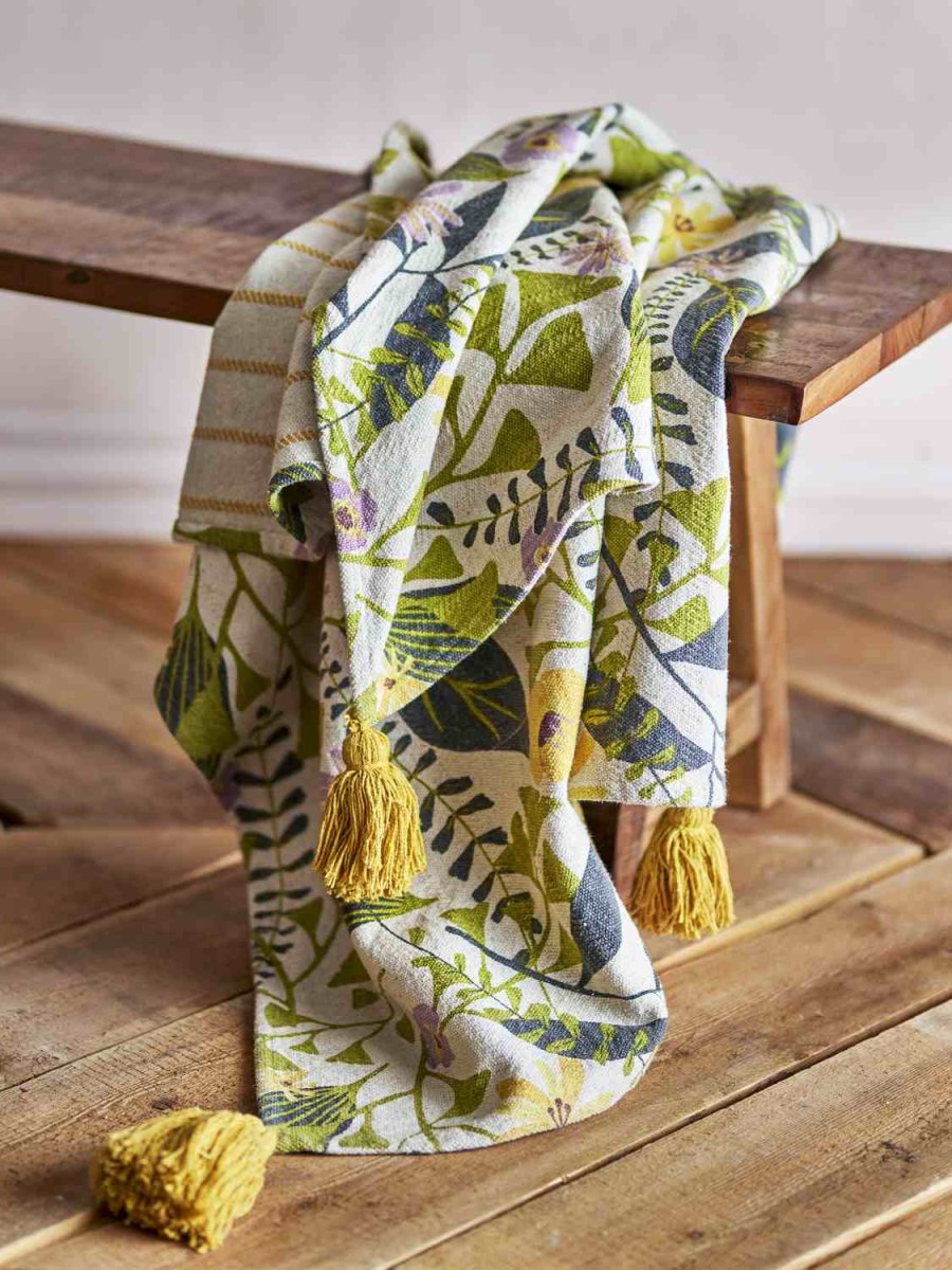 Creative Collection Camelie Decke 130x160 cm, Multi