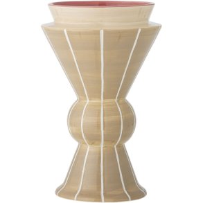 Bloomingville Trilla Vase H26,5 cm, Natur