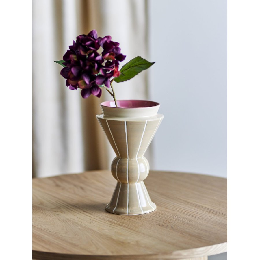 Bloomingville Trilla Vase H26,5 cm, Natur