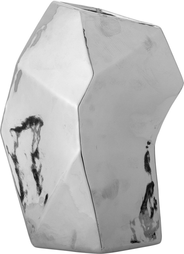 Bloomingville Dimona Vase H23 cm, S�lv