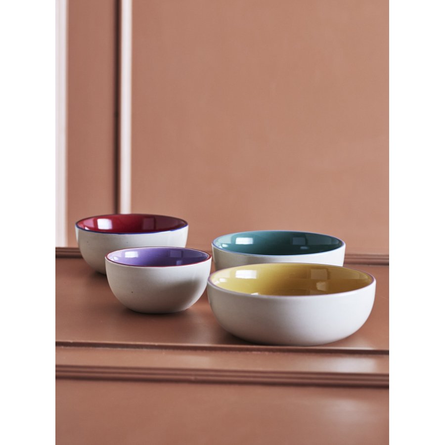 Bloomingville Vista Sk�l 4 stk. �18,5 cm, Multi