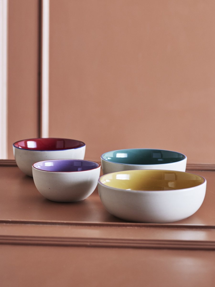 Bloomingville Vista Sk�l 4 stk. �18,5 cm, Multi