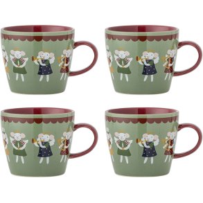 Bloomingville Peo Krus m. Hank 4 stk. 30 cl, Gr�n