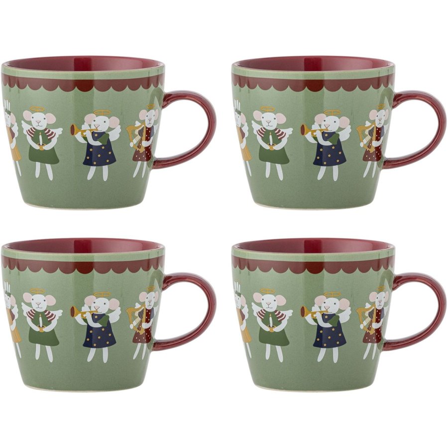 Bloomingville Peo Krus m. Hank 4 stk. 30 cl, Gr�n