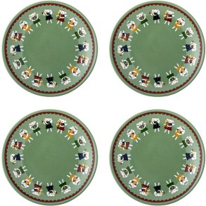 Bloomingville Peo Tallerken 4 stk. 16 cm, Gr�n
