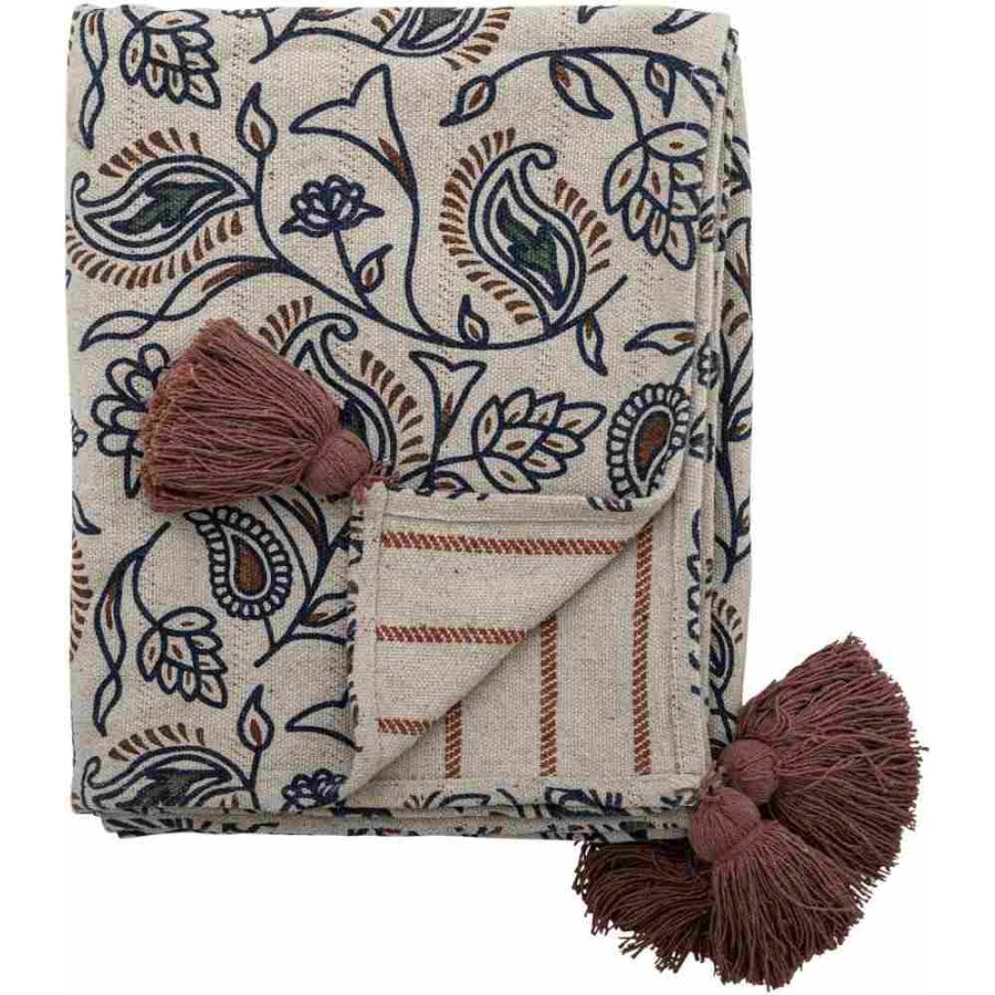Creative Collection Paisley Decke 130x160 cm, Multi