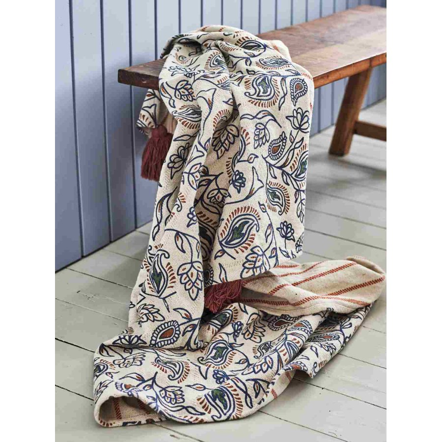 Creative Collection Paisley Decke 130x160 cm, Multi