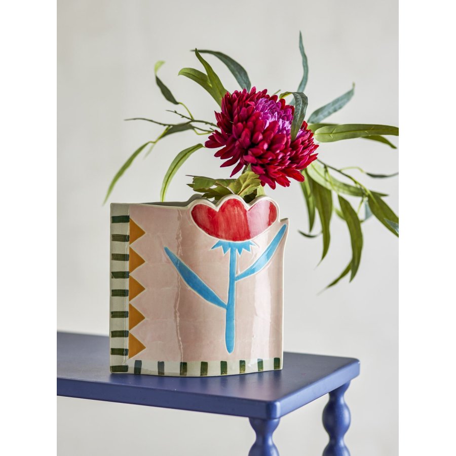 Bloomingville Vinia Vase H23 cm, Multi