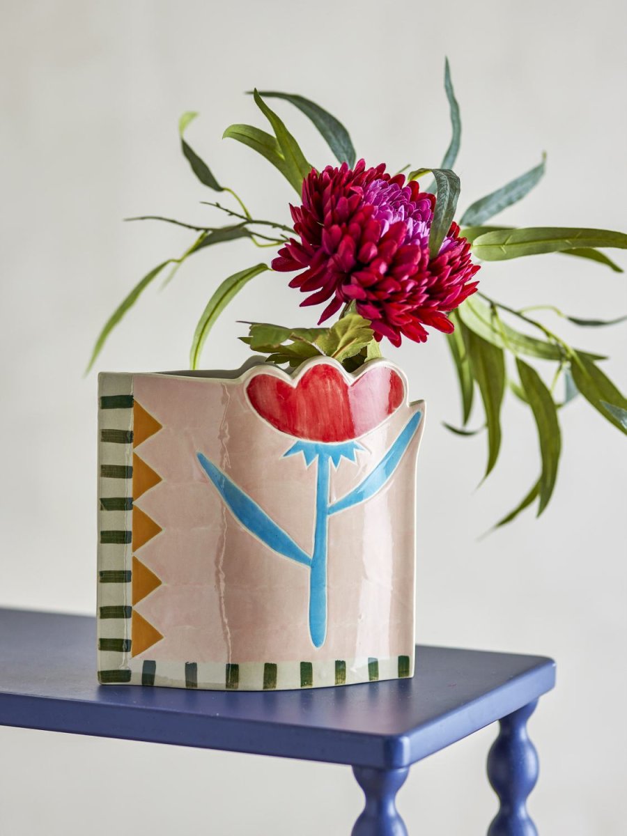 Bloomingville Vinia Vase H23 cm, Multi