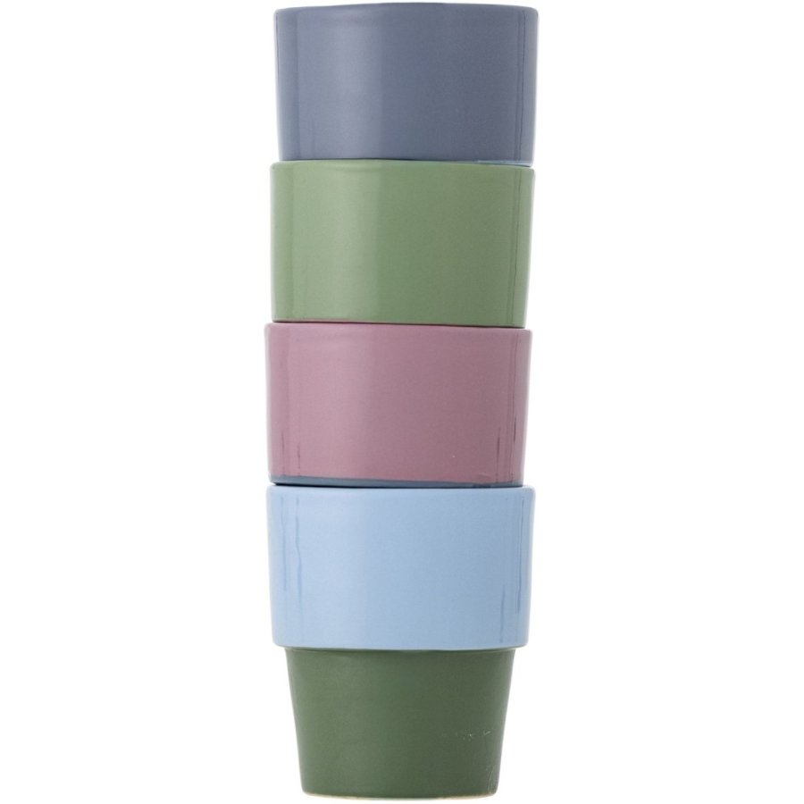 Bloomingville Ewan Kop 4 stk. 15 cl, Gr�n/bl�