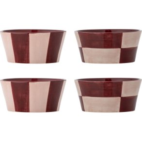 Bloomingville Floki Sk�l 4 stk. �13,5 cm, Rosa