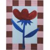 Bloomingville Vinia Illustration m. Ramme 40x53 cm, Fyrretr�