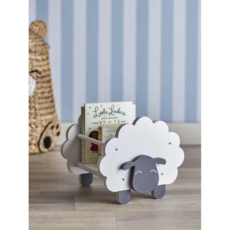 Bloomingville Mini Dolly Bogkasse 30,5x35 cm, Hvid