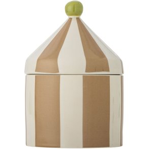 Bloomingville Mini Cimmi Topf mit Deckel H25 cm, Natur