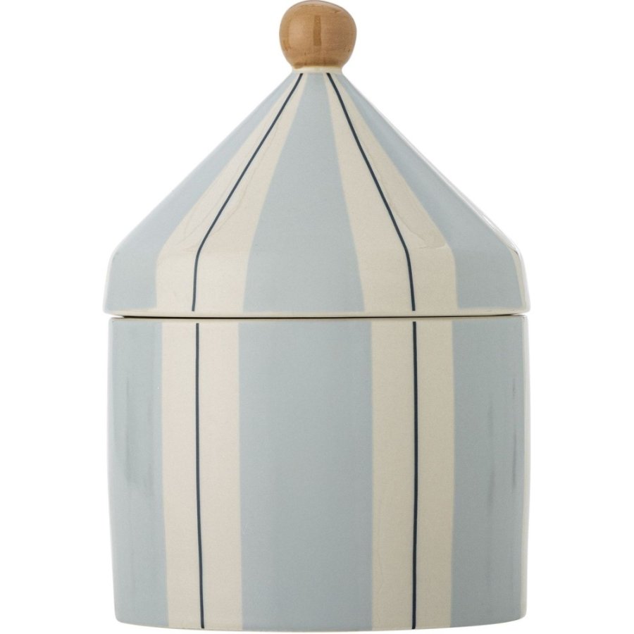 Bloomingville Mini Cimmi Topf mit Deckel H25 cm, Blau