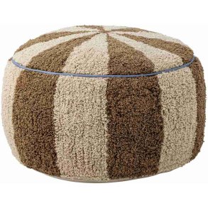 Bloomingville Mini Charoline Puf H26 cm, Natur/Brun