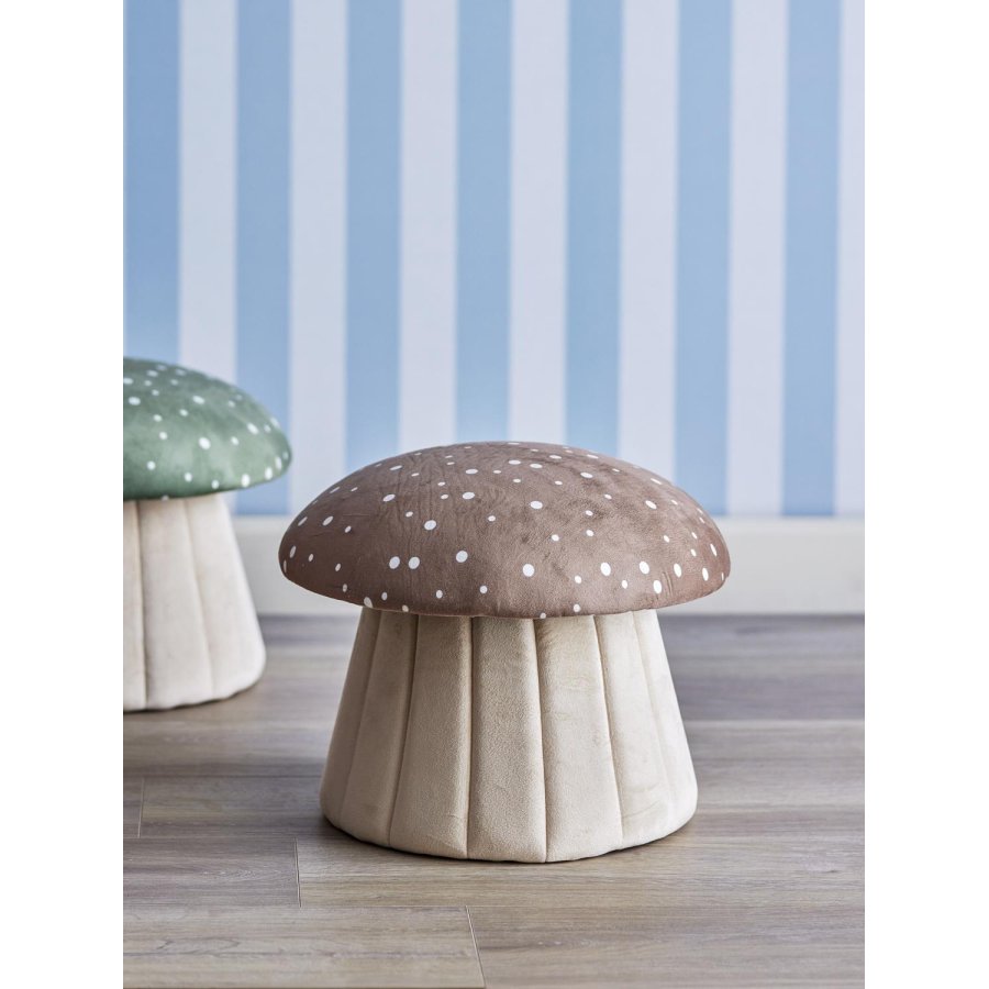 Bloomingville Mini Lue Puf H30 cm, Natur/Brun