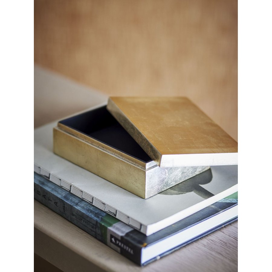 Bloomingville Nenon �ske m. L�g 15,5 cm, Guldfinish