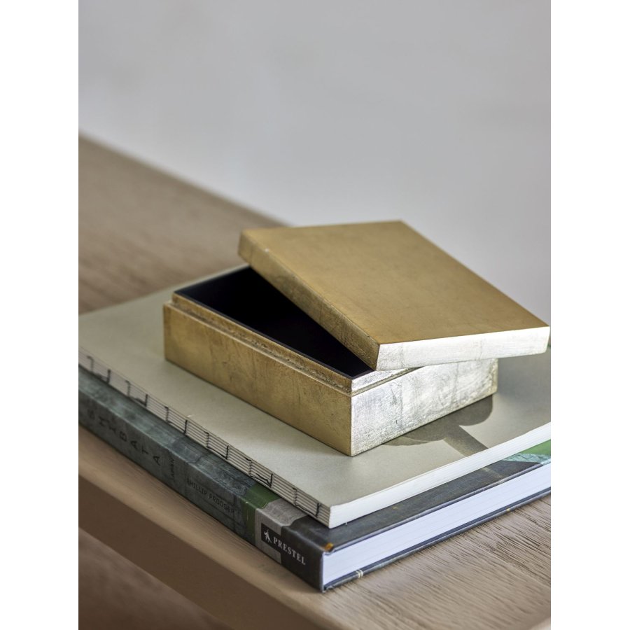 Bloomingville Nenon �ske m. L�g 15,5 cm, Guldfinish