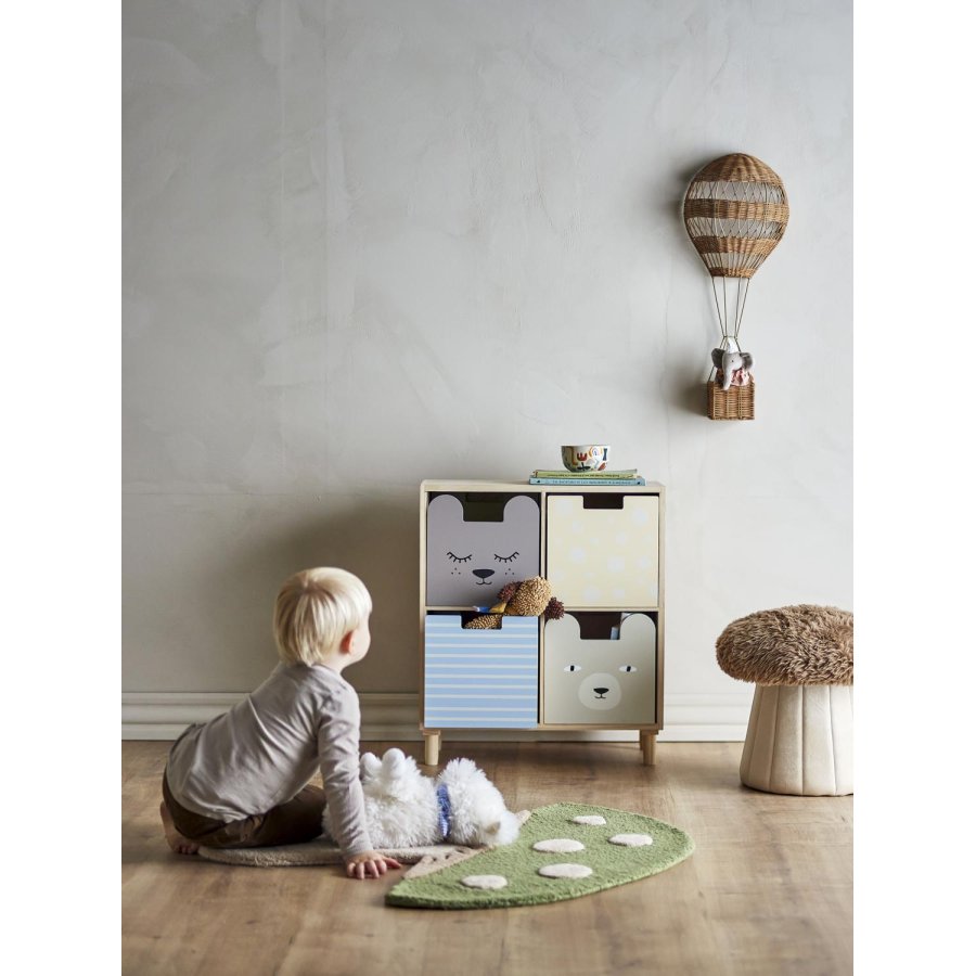 Bloomingville Mini Huggi V�gkurv 23x62 cm, Rattan