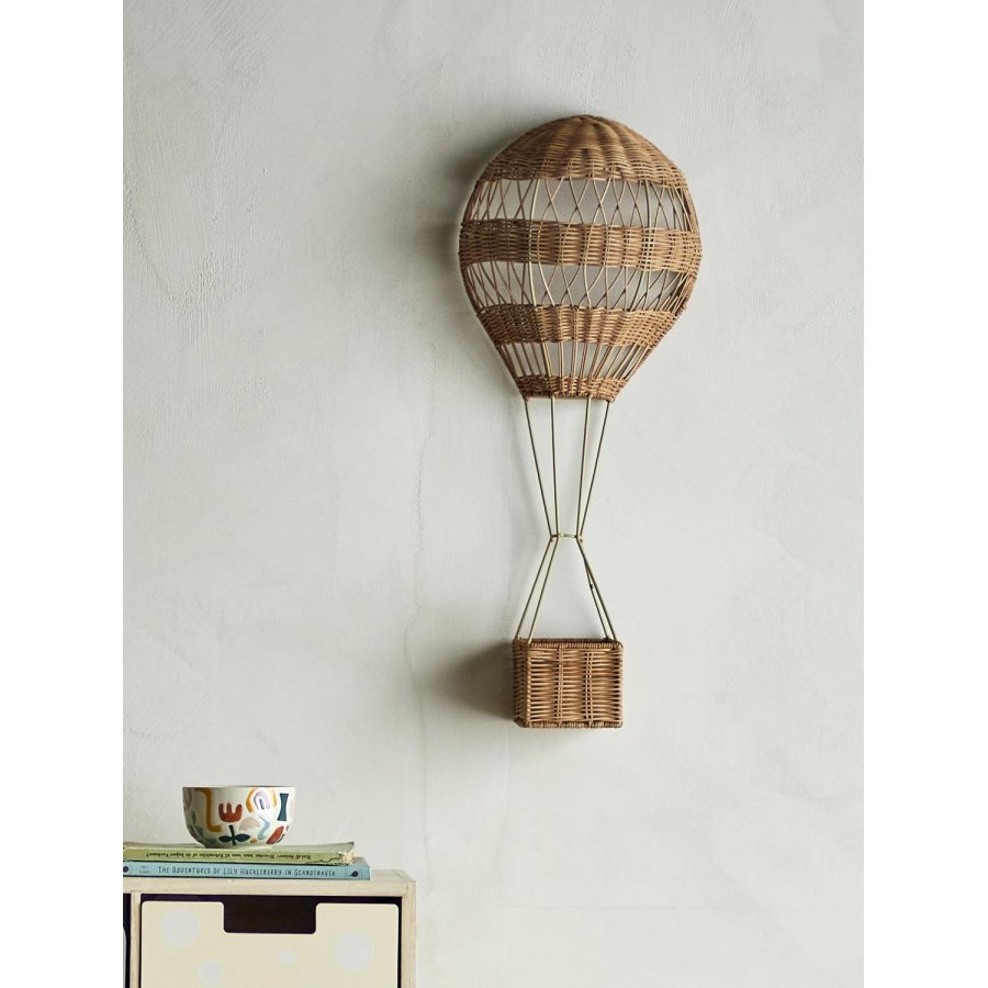 Bloomingville Mini Huggi V�gkurv 23x62 cm, Rattan