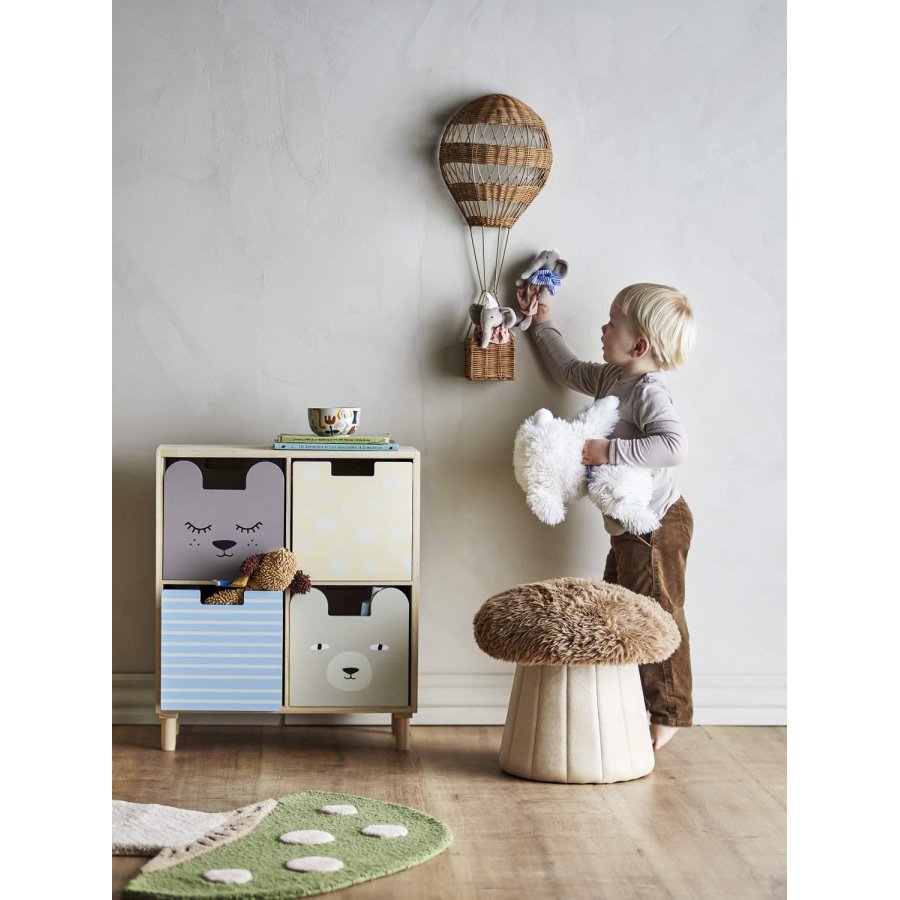 Bloomingville Mini Bertil Puf H35 cm, Multi
