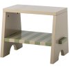 Bloomingville Mini Liova Taburet H30 cm, Beige/Gr�n