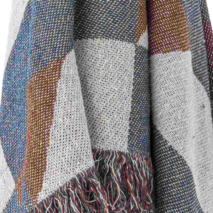 Bloomingville TRUE Decke 130x160 cm, Multi