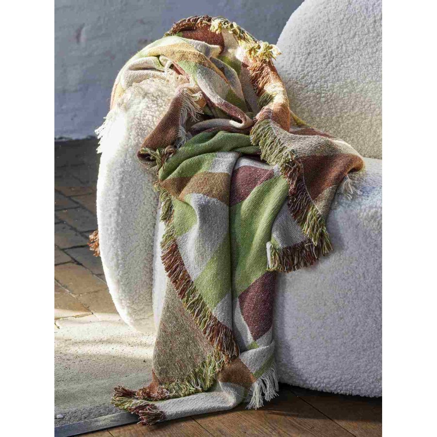 Bloomingville Galvin Decke 130x160 cm, Multi