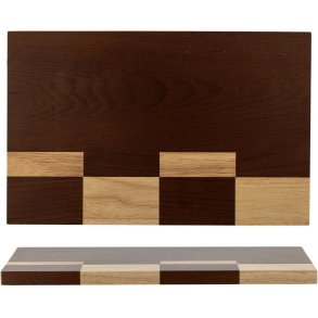 Bloomingville Seldon Schneidebrett 22x34 cm, Gummibaum