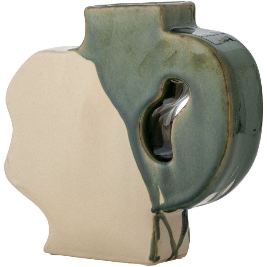 Bloomingville River Vase H20 cm, Gr�n