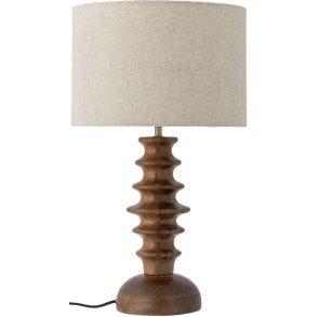 Creative Collection Elinora Bordlampe H52 cm, Brun