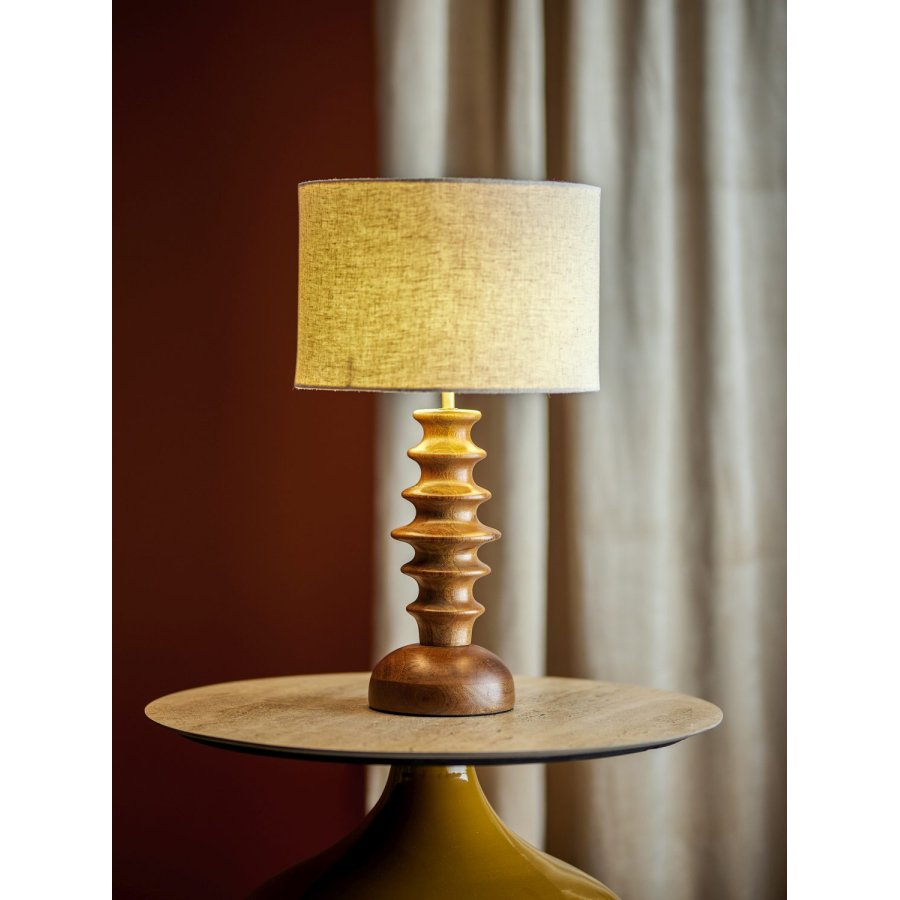 Creative Collection Elinora Bordlampe H52 cm, Brun