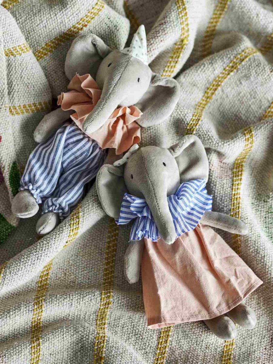 Bloomingville Mini Tiko Puppenset 2er Set, Multi