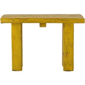 Creative Collection Porir Beistelltisch H24 cm, Gelb
