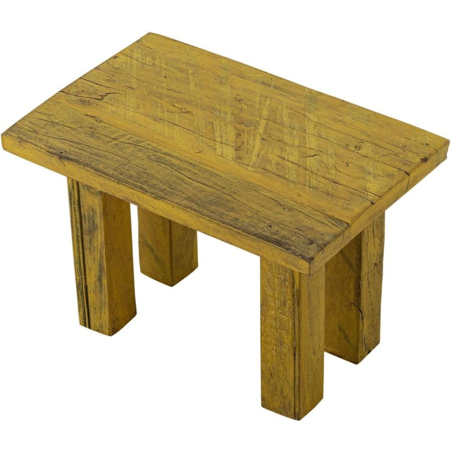 Creative Collection Porir Beistelltisch H24 cm, Gelb
