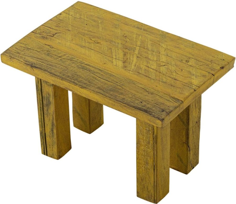 Creative Collection Porir Beistelltisch H24 cm, Gelb