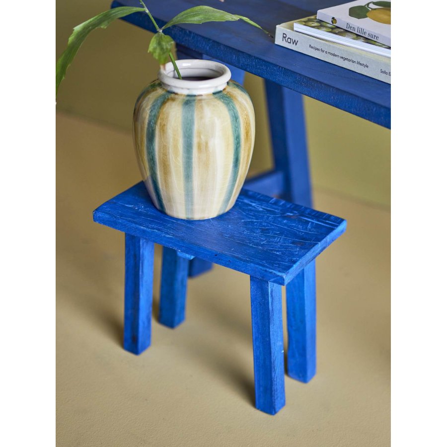 Creative Collection Porir Beistelltisch H24, Blau