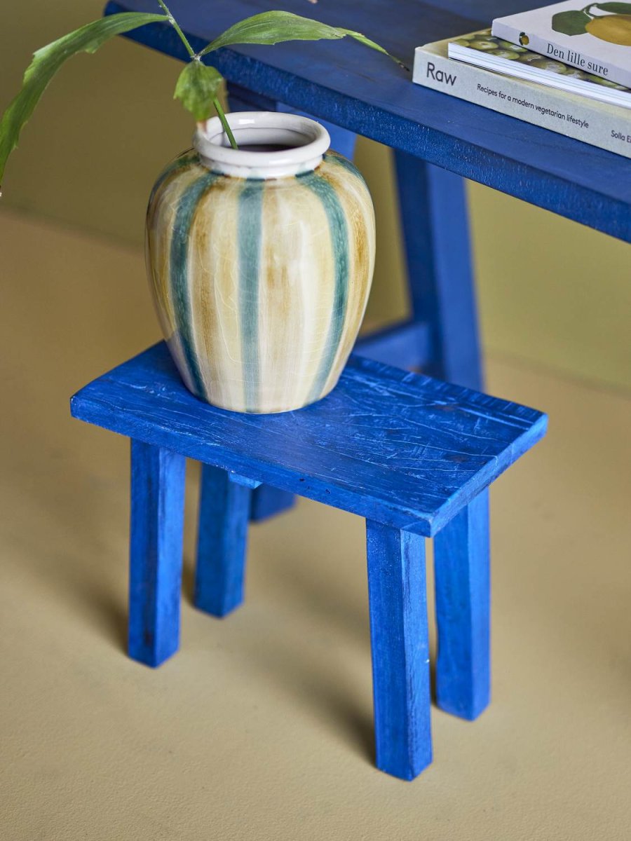Creative Collection Porir Beistelltisch H24, Blau