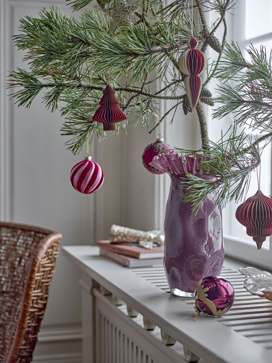 Bloomingville Tinkle Ornament 3 stk, R�d