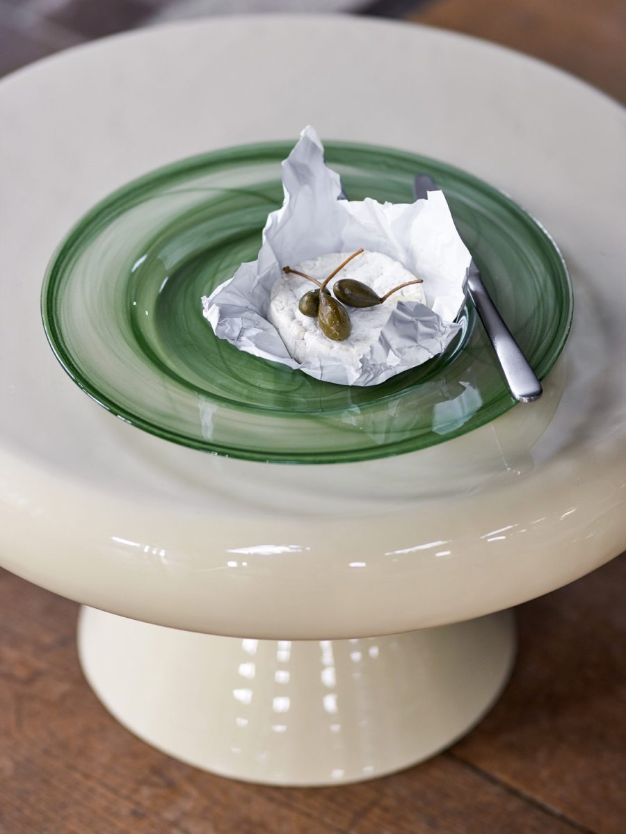 Bloomingville Amelie Teller 4er Set 33 cm, Gr&uuml;n