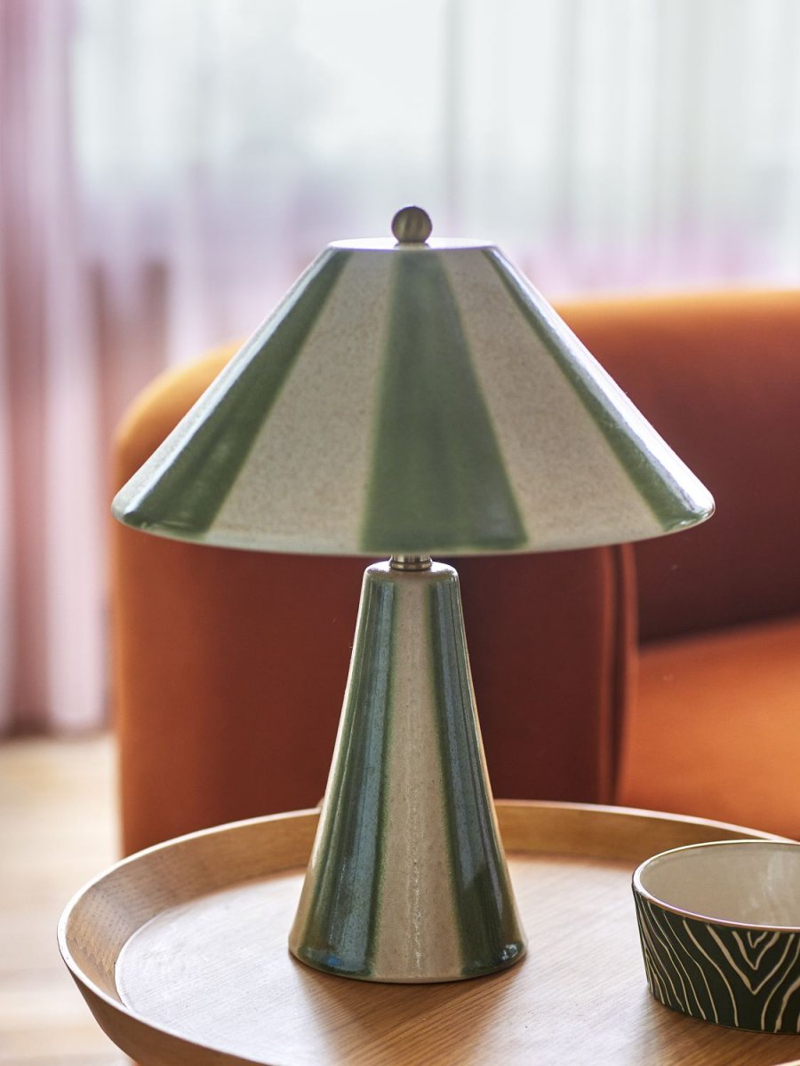 Bloomingville Olive Bordlampe H35 cm, Multi