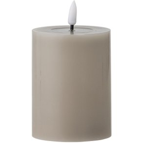 Bloomingville Ponza Bloklys LED �7,5/H10 cm, Natur