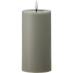 Bloomingville Ponza Bloklys LED �7,5/H15 cm, Gr�n