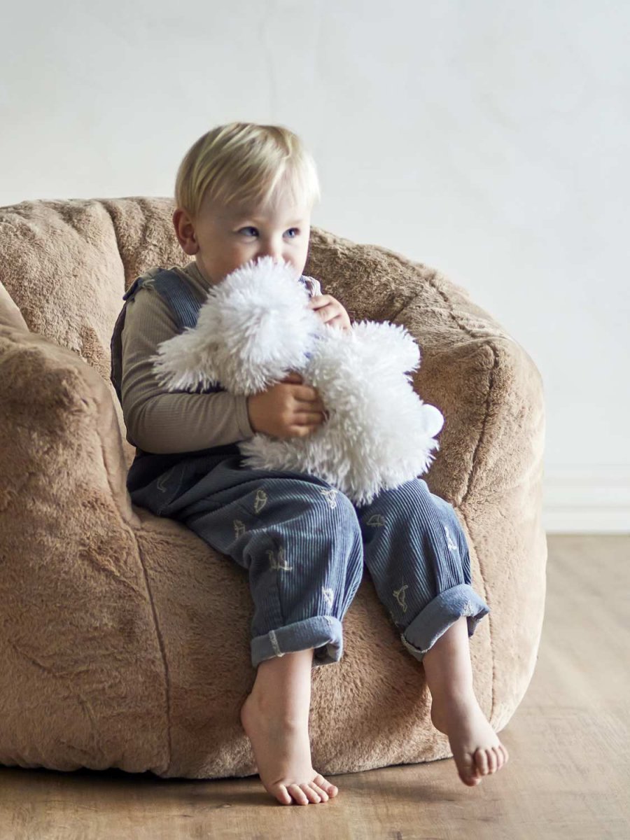 Bloomingville Mini Tito Teddyb&auml;r 28 cm, Wei&szlig;