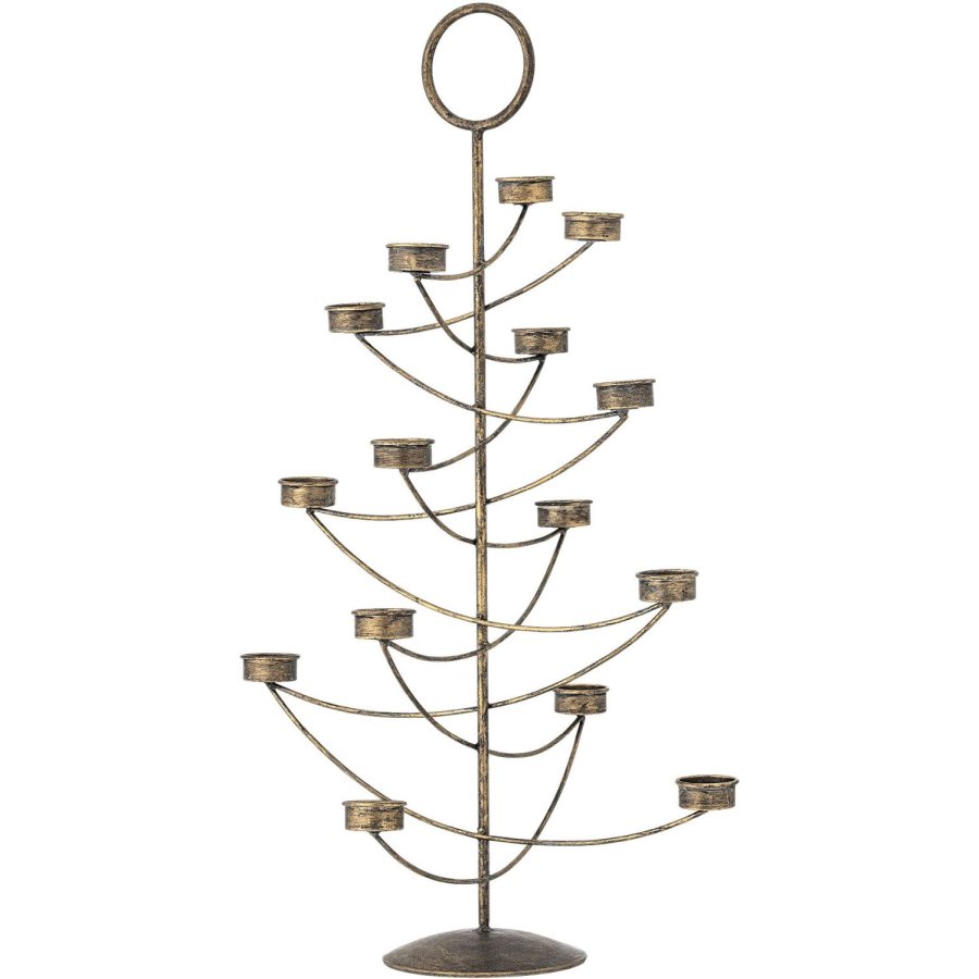 Bloomingville Alani Fyrfadsstage H70 cm, Guld