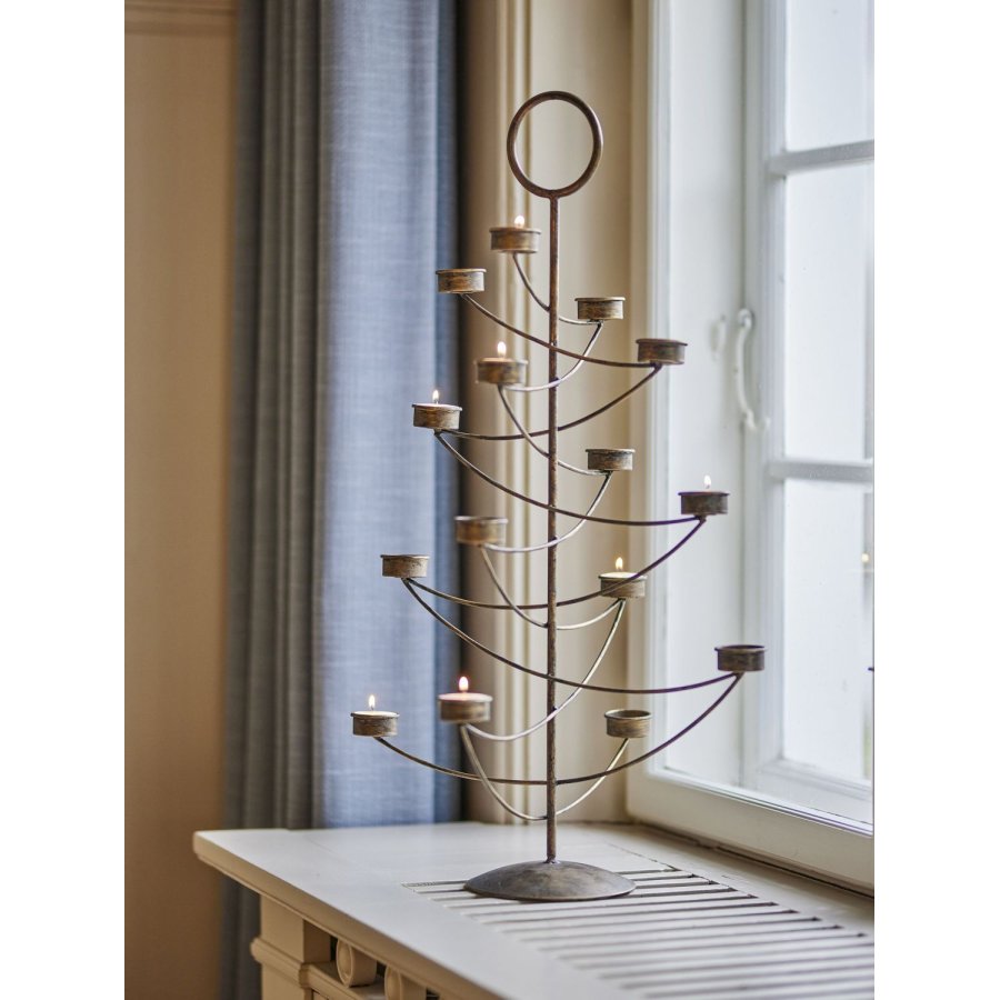 Bloomingville Alani Fyrfadsstage H70 cm, Guld